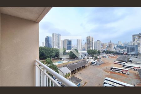 Varanda  de apartamento para alugar com 1 quarto, 27m² em Várzea da Barra Funda, São Paulo