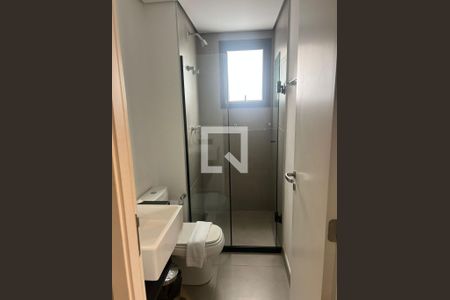 Banheiro de apartamento para alugar com 1 quarto, 21m² em Vila Mariana, São Paulo