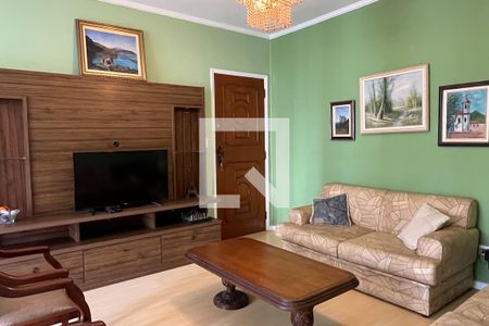 Sala de apartamento para alugar com 1 quarto, 130m² em Ponta da Praia, Santos