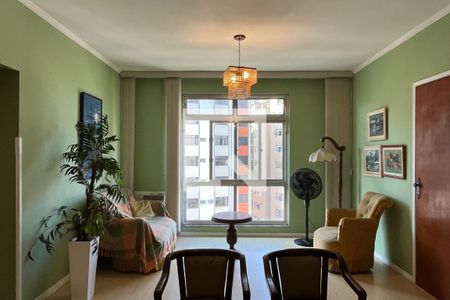 Sala de apartamento para alugar com 1 quarto, 130m² em Ponta da Praia, Santos