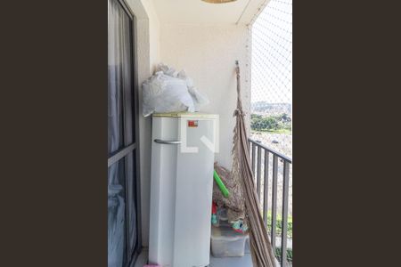 Varanda de apartamento à venda com 2 quartos, 47m² em Usina Piratininga, São Paulo