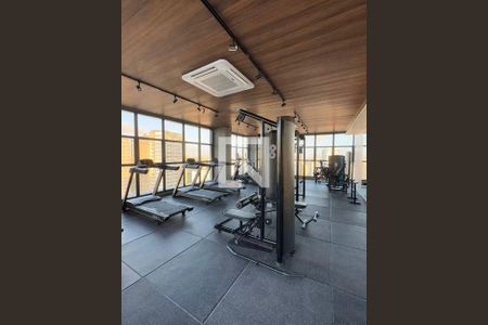 Área externa de apartamento para alugar com 1 quarto, 27m² em Vitória, Salvador