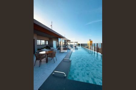 Área externa de apartamento para alugar com 1 quarto, 27m² em Vitória, Salvador