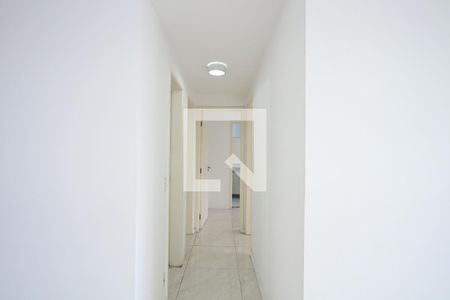 Corredor da Sala de apartamento para alugar com 3 quartos, 73m² em Parque Taboao, Taboão da Serra