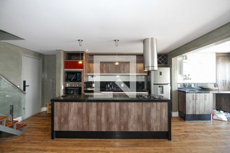 Sala e Cozinha de apartamento para alugar com 1 quarto, 105m² em Pinheiros, São Paulo