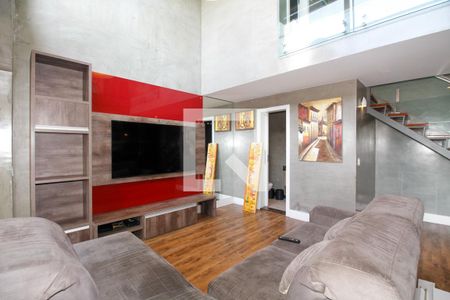 Sala e Cozinha de apartamento para alugar com 1 quarto, 105m² em Pinheiros, São Paulo