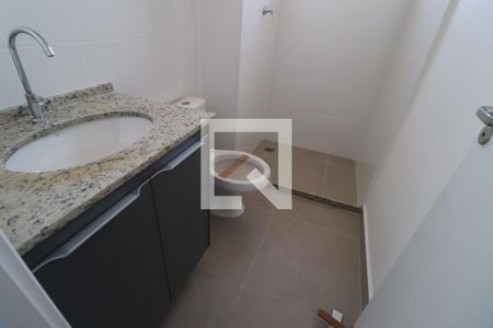 Banheiro de apartamento para alugar com 1 quarto, 44m² em Granja Marileusa, Uberlândia