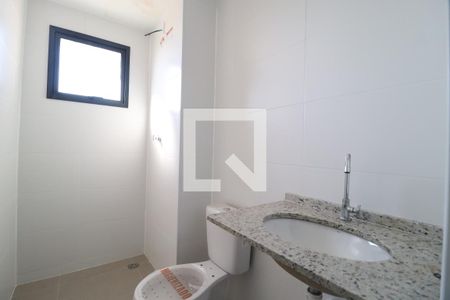 Banheiro de apartamento para alugar com 1 quarto, 44m² em Granja Marileusa, Uberlândia
