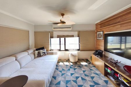 Sala de TV de apartamento à venda com 4 quartos, 270m² em Cambuí, Campinas