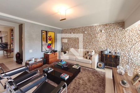 Sala de Estar de apartamento à venda com 4 quartos, 270m² em Cambuí, Campinas