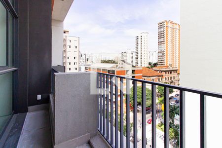 Varanda de kitnet/studio à venda com 1 quarto, 27m² em Perdizes, São Paulo