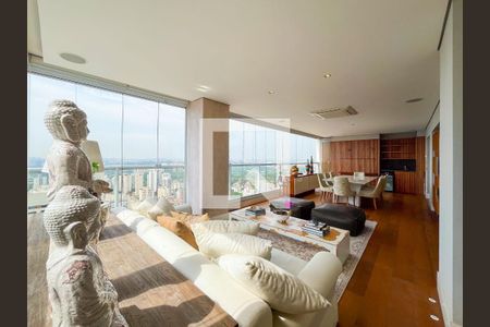 Sala de apartamento à venda com 4 quartos, 330m² em Alto da Lapa, São Paulo
