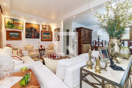 Sala de apartamento à venda com 3 quartos, 144m² em Campo Belo, São Paulo