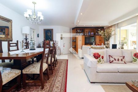 Sala de apartamento à venda com 3 quartos, 144m² em Campo Belo, São Paulo