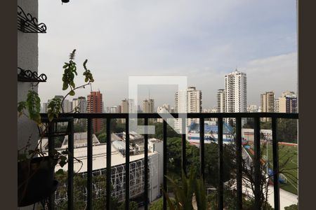 Varanda da Sala de apartamento para alugar com 2 quartos, 75m² em Morumbi, São Paulo