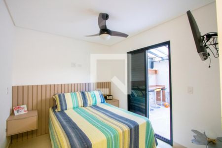 Quarto 1 - Suíte de apartamento à venda com 3 quartos, 85m² em Paraíso, Santo André