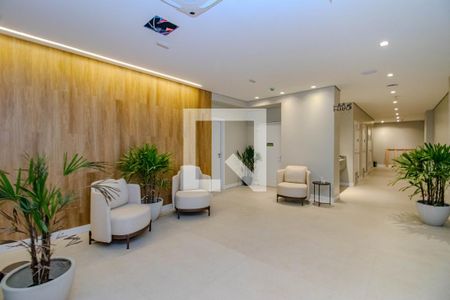 Hall de entrada de kitnet/studio à venda com 1 quarto, 24m² em Independência, Porto Alegre