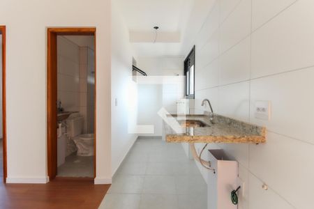 Sala - Cozinha de apartamento para alugar com 2 quartos, 37m² em Vila Cruzeiro, São Paulo