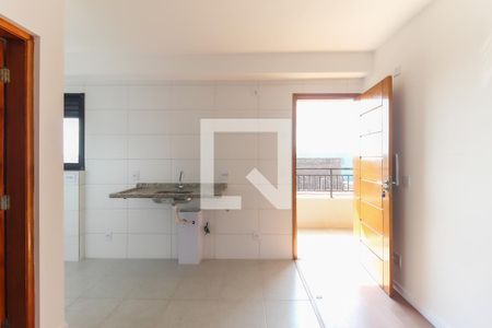 Sala - Cozinha de apartamento para alugar com 2 quartos, 37m² em Vila Cruzeiro, São Paulo