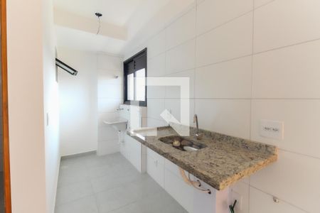 Sala - Cozinha de apartamento para alugar com 2 quartos, 37m² em Vila Cruzeiro, São Paulo