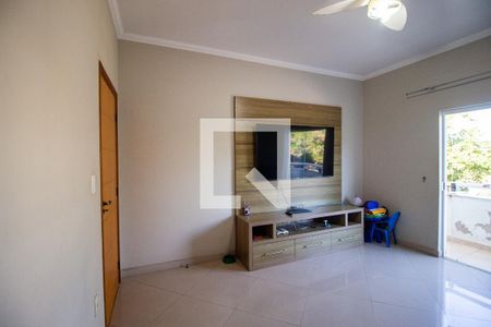 Sala de TV de casa de condomínio para alugar com 3 quartos, 331m² em Jardim Vera Cruz, Sorocaba