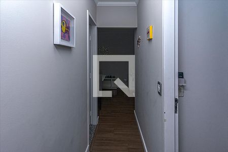 corredor para os cômodos_2 de apartamento para alugar com 2 quartos, 48m² em Sacoma, São Paulo