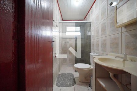 Banheiro da Suíte de kitnet/studio para alugar com 1 quarto, 45m² em Ingleses do Rio Vermelho, Florianópolis