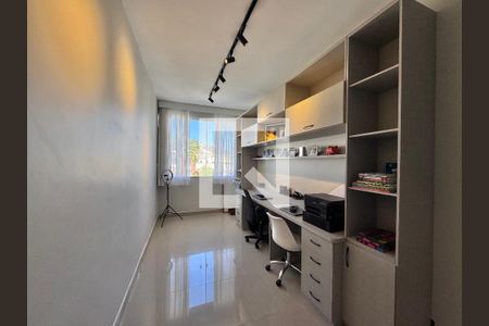 Hall Íntimo / Escritório  de casa de condomínio à venda com 4 quartos, 310m² em Recreio dos Bandeirantes, Rio de Janeiro
