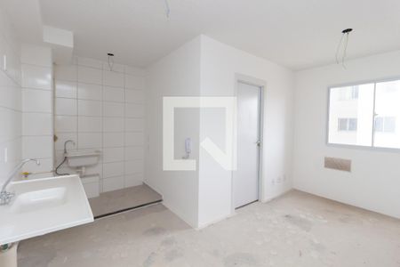 Sala/Cozinha de apartamento para alugar com 2 quartos, 35m² em São Miguel, São Paulo