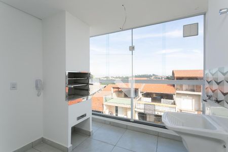 Sala / Cozinha / Área de Serviço  de apartamento à venda com 2 quartos, 49m² em Fazenda Aricanduva, São Paulo
