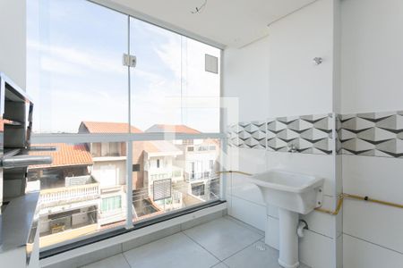 Sala / Cozinha / Área de Serviço  de apartamento à venda com 2 quartos, 49m² em Fazenda Aricanduva, São Paulo