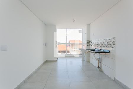 Sala / Cozinha / Área de Serviço  de apartamento à venda com 2 quartos, 49m² em Fazenda Aricanduva, São Paulo