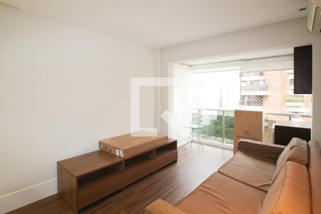Sala de apartamento para alugar com 2 quartos, 74m² em Vila Nova Conceição, São Paulo