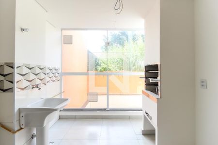 Churrasqueira - Área de Serviço de apartamento à venda com 2 quartos, 49m² em Fazenda Aricanduva, São Paulo