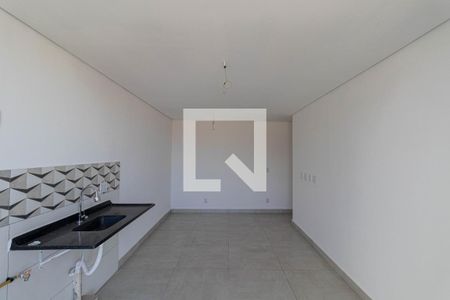 Sala/Cozinha/Área de Serviço  de apartamento à venda com 2 quartos, 49m² em Fazenda Aricanduva, São Paulo