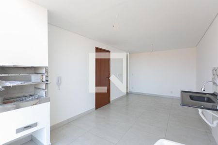 Sala / Cozinha / Área de Serviço  de apartamento à venda com 2 quartos, 49m² em Fazenda Aricanduva, São Paulo