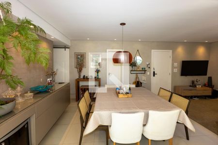 Sala de Jantar de apartamento para alugar com 4 quartos, 130m² em Vila da Serra, Nova Lima