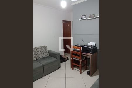 Sala de apartamento à venda com 2 quartos, 50m² em Jardim Santo Antônio, Santo André