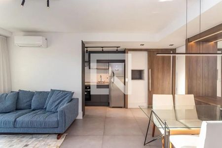 Sala de apartamento para alugar com 2 quartos, 71m² em Petrópolis, Porto Alegre