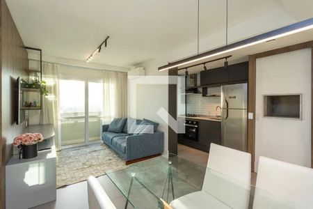 Sala de apartamento para alugar com 2 quartos, 71m² em Petrópolis, Porto Alegre