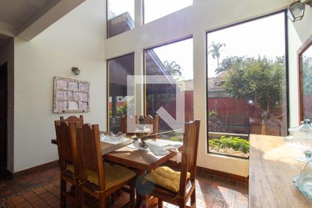 Sala de Jantar de casa de condomínio à venda com 4 quartos, 338m² em Conjunto Habitacional Vila Santana (sousas), Campinas