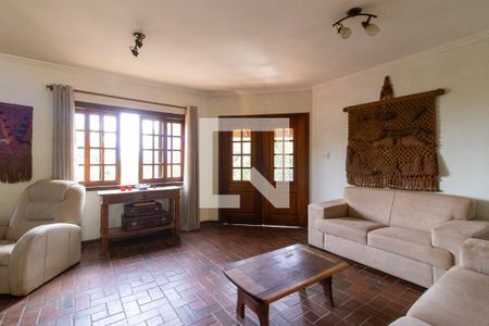 Sala de casa de condomínio à venda com 4 quartos, 338m² em Conjunto Habitacional Vila Santana (sousas), Campinas
