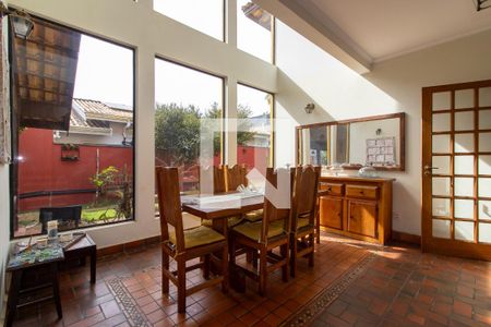 Sala de Jantar de casa de condomínio à venda com 4 quartos, 338m² em Conjunto Habitacional Vila Santana (sousas), Campinas