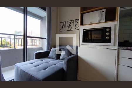 Sala de kitnet/studio para alugar com 1 quarto, 28m² em Liberdade, São Paulo