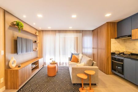 Apartamento para alugar com 1 quarto, 53m² em Alphaville Industrial, Barueri