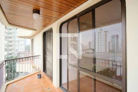 Varanda da Sala e Escritório de apartamento para alugar com 4 quartos, 160m² em Vila Gomes Cardim, São Paulo