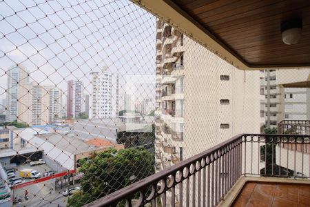 Varanda da Sala e Escritório de apartamento para alugar com 4 quartos, 160m² em Vila Gomes Cardim, São Paulo