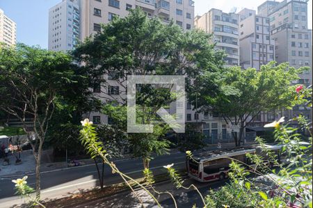 Vista da Varanda da Sala e dos Quartos de apartamento para alugar com 3 quartos, 200m² em Bela Vista, São Paulo