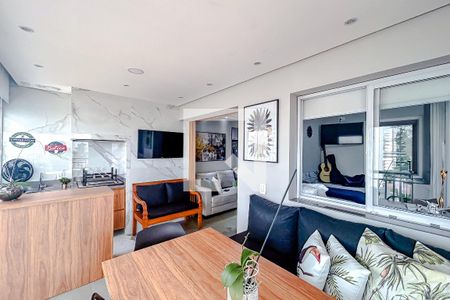 Varanda de apartamento à venda com 2 quartos, 69m² em Chácara Seis de Outubro, São Paulo