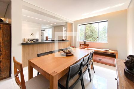 Sala de Jantar de apartamento à venda com 3 quartos, 135m² em Vila Paris, Belo Horizonte
